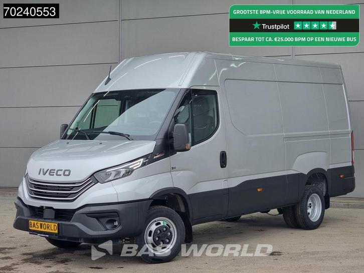 Iveco Daily 35C21 BPM VRIJ! 3.0L Automaat 210PK L2H2 2025-mo, Auto's, Bestelwagens en Lichte vracht, Bedrijf, Te koop, Achteruitrijcamera