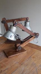 buro lamp vintage, Ophalen, Zo goed als nieuw, Hout
