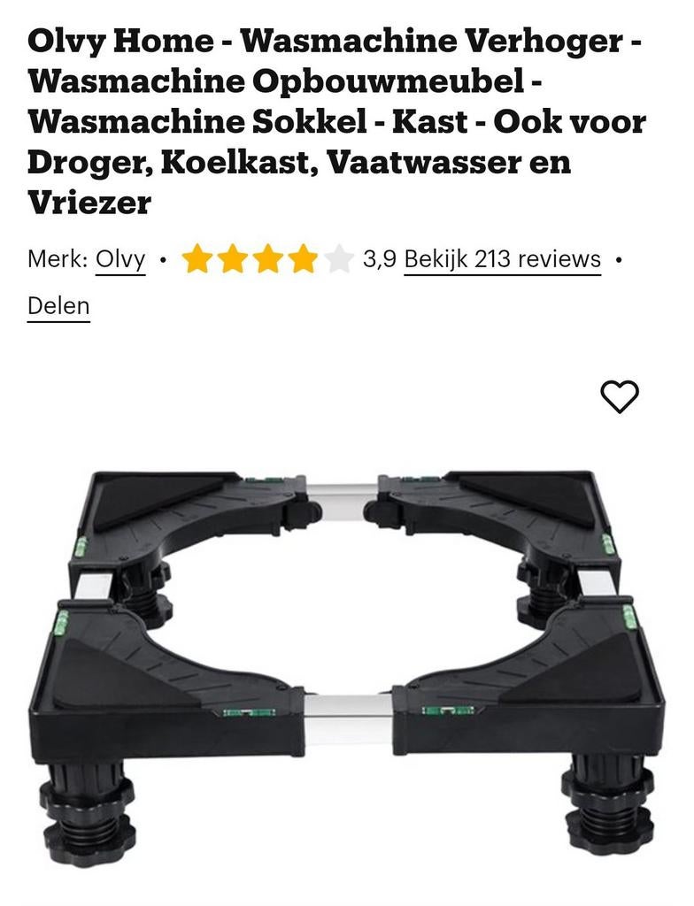 Verhoger huiselijke apparaten, Ophalen