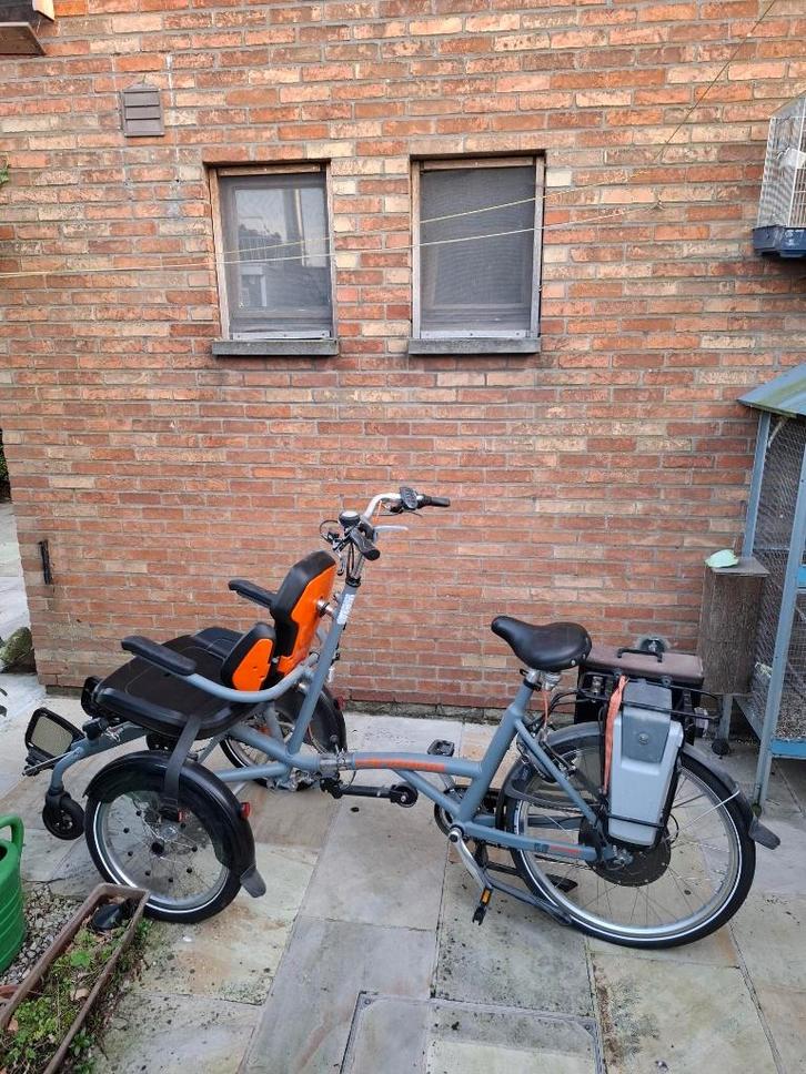 vanRaam OPair Rolstoelfiets, Fietsen en Brommers, Elektrische fietsen, Zo goed als nieuw, Overige merken, 51 tot 55 cm, 50 km per accu of meer