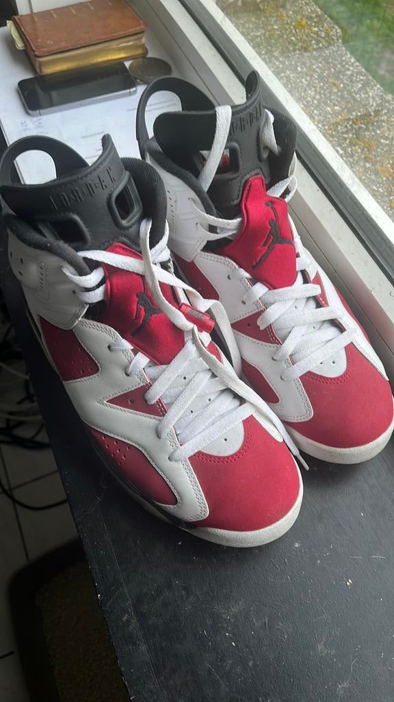 Air Jordan 6 retro Carmine, Enlèvement ou Envoi, Comme neuf