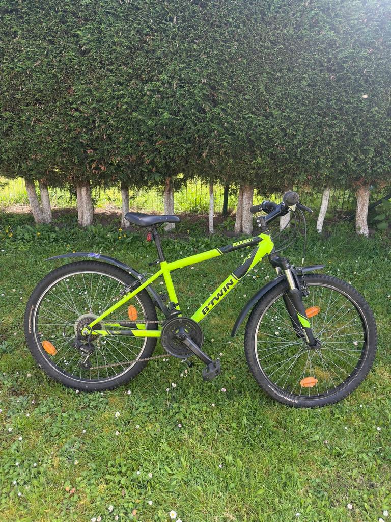 B'Twin Rockrider 500 kinder-mountainbike., Enlèvement, Comme neuf