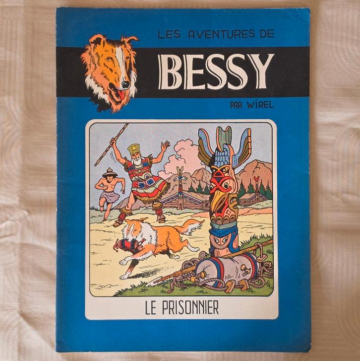 BESSY 11 ( 1 édition / 1e druk ) Le Prisonnier 1956, Boeken, Stripverhalen, Gelezen, Eén stripboek, Ophalen of Verzenden