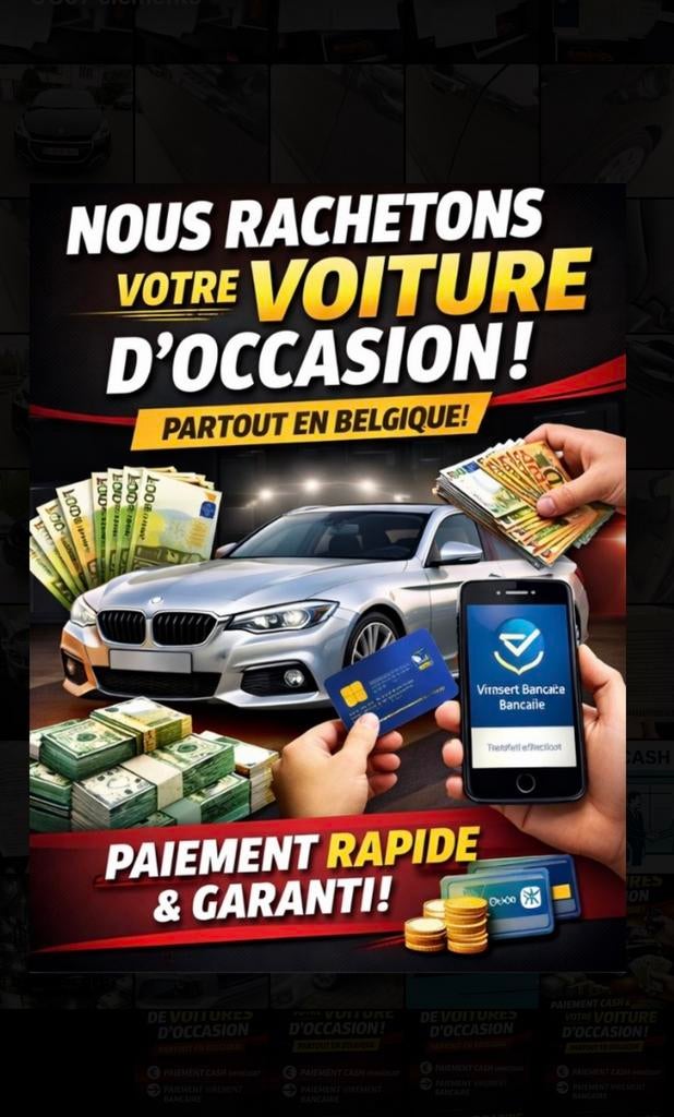 Rachat de voiture rapidement dans toute la belgique !, Enlèvement