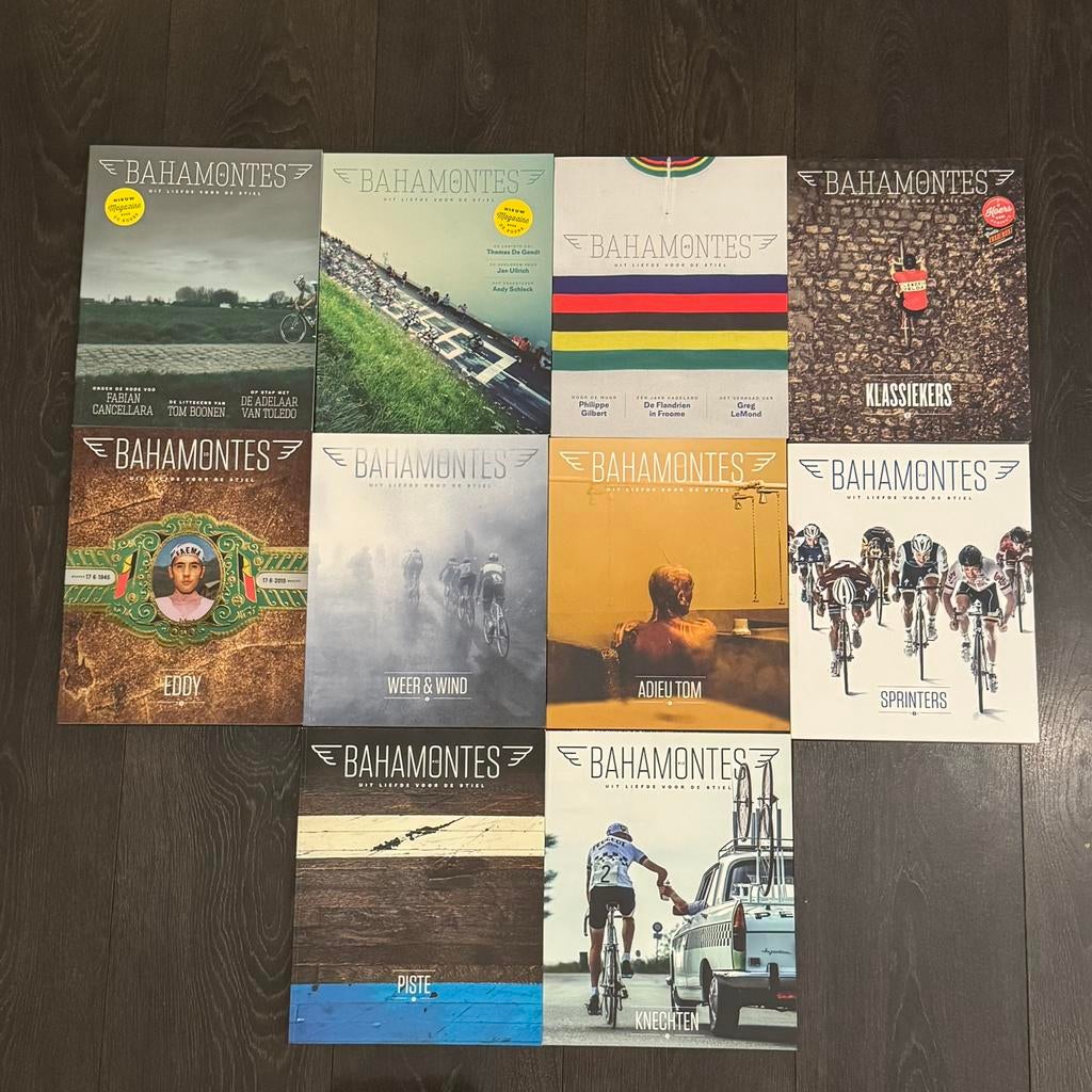 10 Bahamontes magazines, Boeken, Sportboeken, Ophalen of Verzenden, Zo goed als nieuw, Lopen en Fietsen