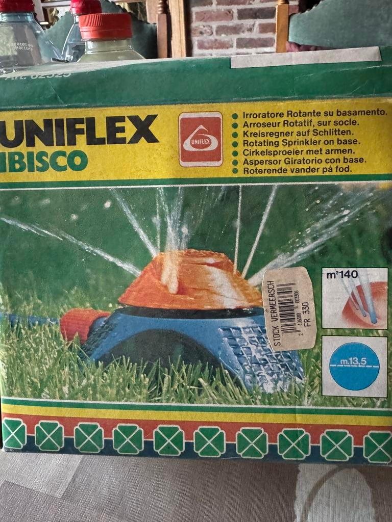 Cirkelsproeier met armen, Ophalen, Zo goed als nieuw, Cirkelsproeier