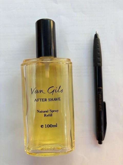 Vintage Van Gils After Shave, Handtassen en Accessoires, Uiterlijk | Parfum, Gebruikt, Ophalen of Verzenden