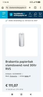 Corbeille d'accueil Brabantia, Enlèvement