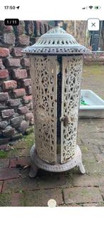 Geëmailleerde potkachel, Ophalen, Gebruikt