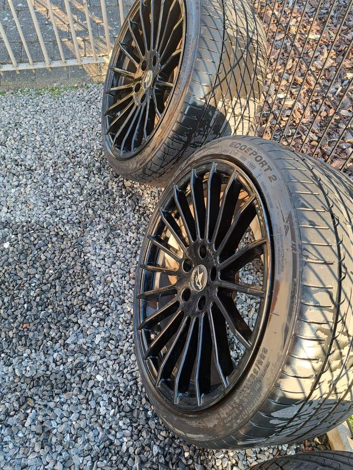 Hamann breedset 19" 5x120, Auto-onderdelen, Banden en Velgen, Velg(en), Zomerbanden, 19 inch, Gebruikt, Ophalen
