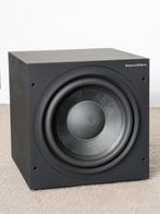 Bowers & Wilkins B&W ASW 610, zwart en donkerbruin (wenge), Utilisé, Bowers & Wilkins (B&W), 120 watts ou plus, Subwoofer