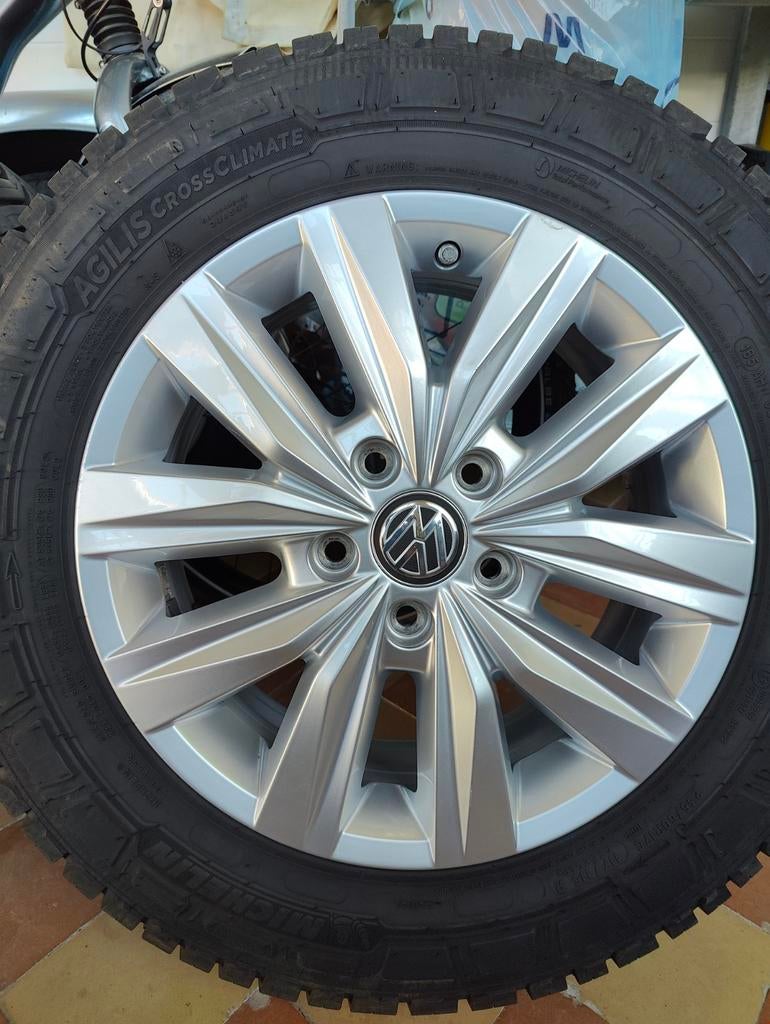Set originele VW Crafter Lismore velgen met 4 seizoen band., Ophalen, Banden en Velgen, 17 inch, 235 mm