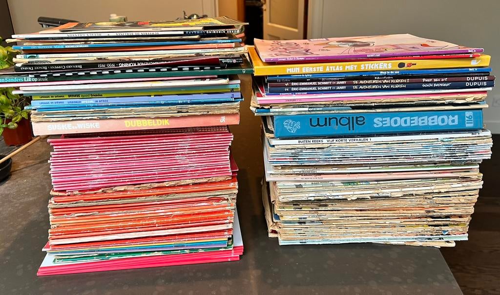 Reeks oude strips, Plusieurs comics, Enlèvement, Utilisé
