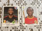 2 Panini stickers voetbal ROMELU LUKAKU Euro2016 WK Brasil, Ophalen of Verzenden, Zo goed als nieuw