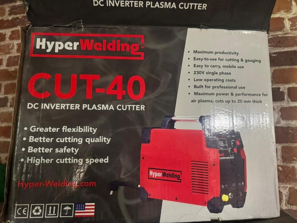 Découpeur plasma CUT-40 HyperWelding, Enlèvement, Neuf