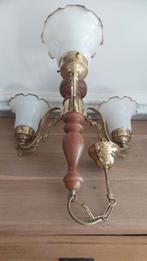 Retro koperen luster, Ophalen