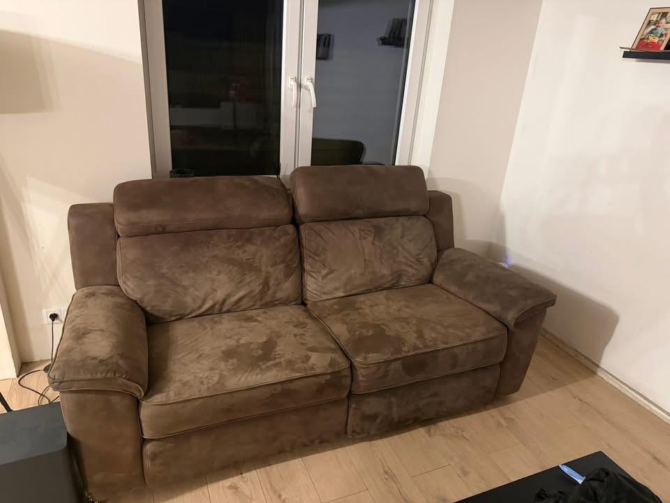 Twee zit relax te koop, Ophalen, Gebruikt, Stof