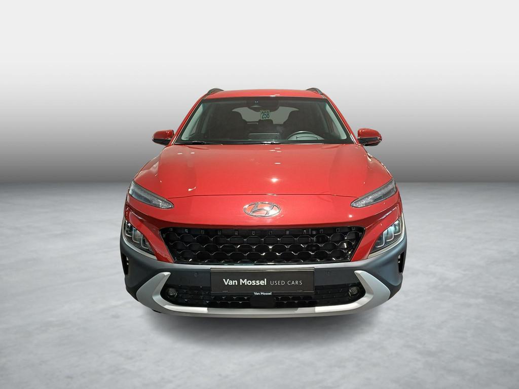 Hyundai Kona 1.6 GDi Hybrid Shine 6-DCT, Auto's, Stof, Gebruikt, 4 cilinders, 2 kWh