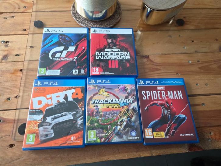 PS5 GAMES EN PS4 GAMES, Games en Spelcomputers, Games | Sony PlayStation 5, Gebruikt, Ophalen