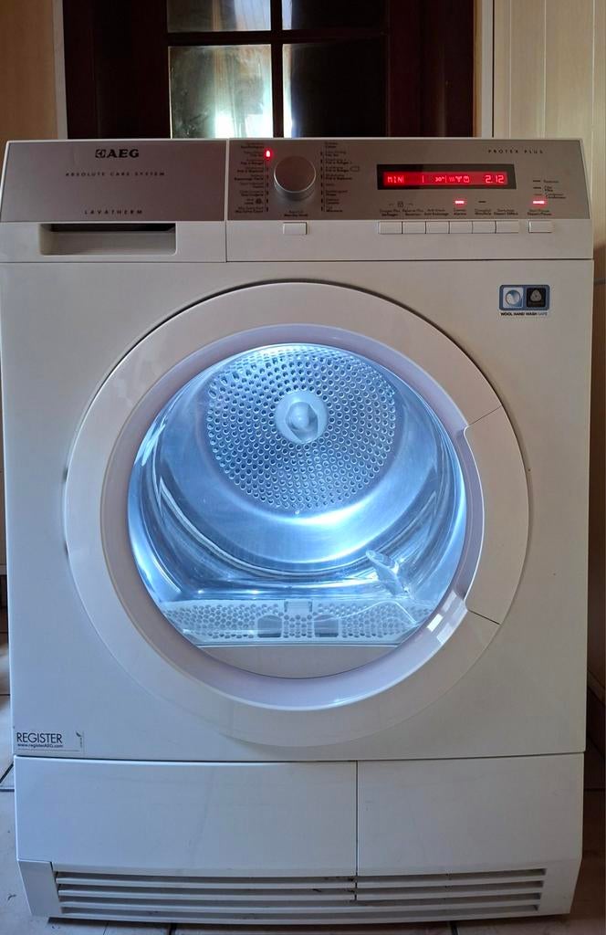 AEG droogkast met warmtepomp 8kg, Ophalen