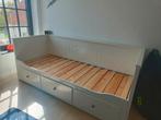 Hemnes Bed ikea, Huis en Inrichting, Slaapkamer | Bedden, Ophalen, Gebruikt, Wit, Tweepersoons