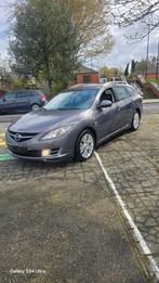 Mazda 6 break diesel 2009 228000 km 20d, Autos, Mazda, Cuir, Achat, Noir, 5 portes
