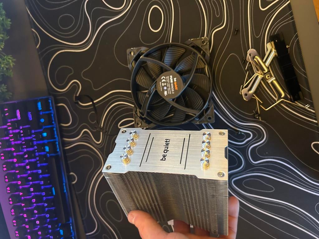 Be quiet pure rock 2 cpu koeler, Computers en Software, Computerkoelers, Zo goed als nieuw, Ophalen of Verzenden