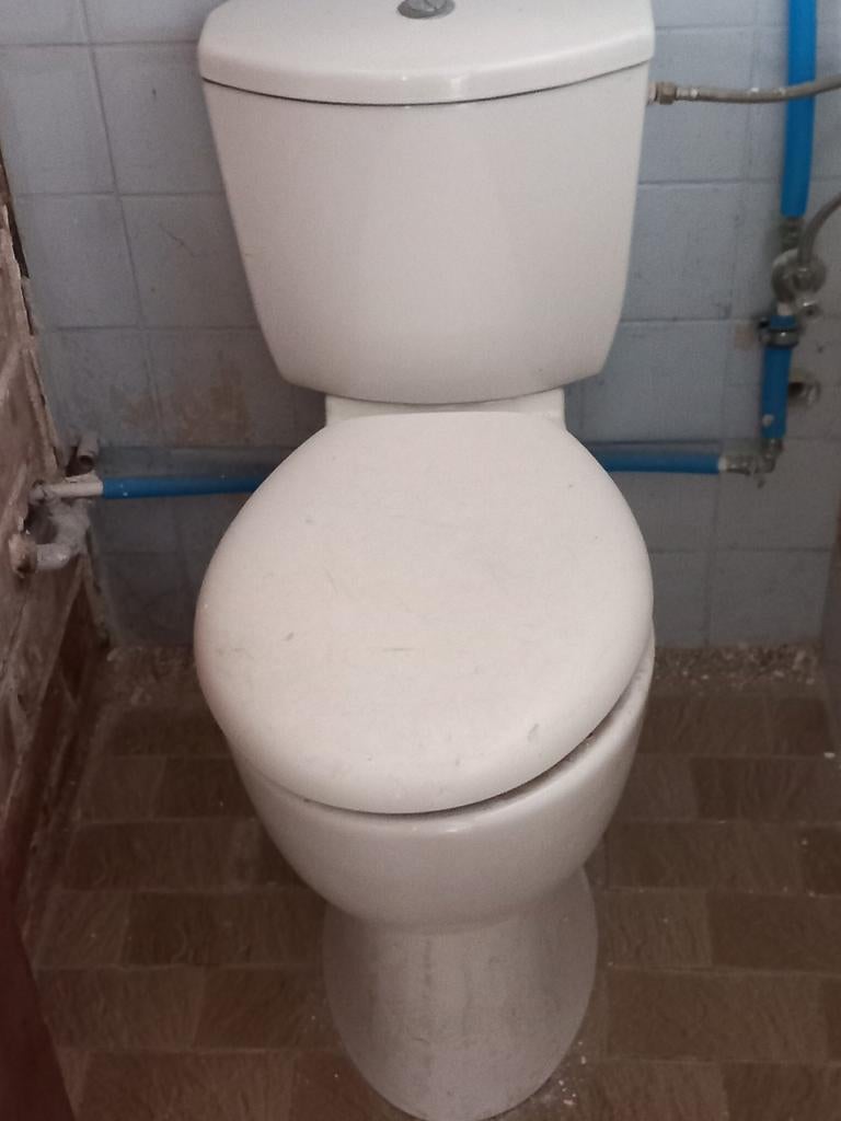 Wc PMR (persoon met beperkte mobiliteit) verhoogd