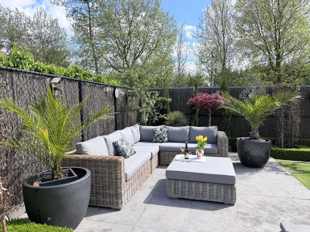 Très beau salon, comme neuf !, Jardin & Terrasse, Terrasses, Comme neuf, Enlèvement