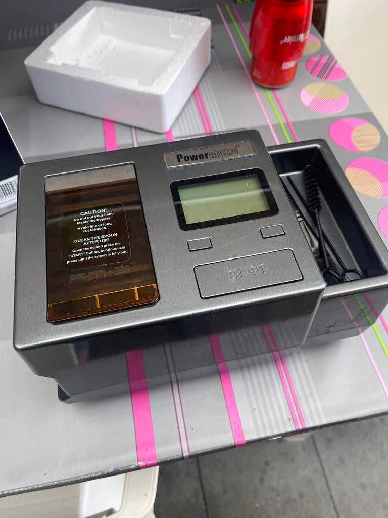 Powermatic 3 plus electronisch sigarettenroller, Ophalen, Zo goed als nieuw
