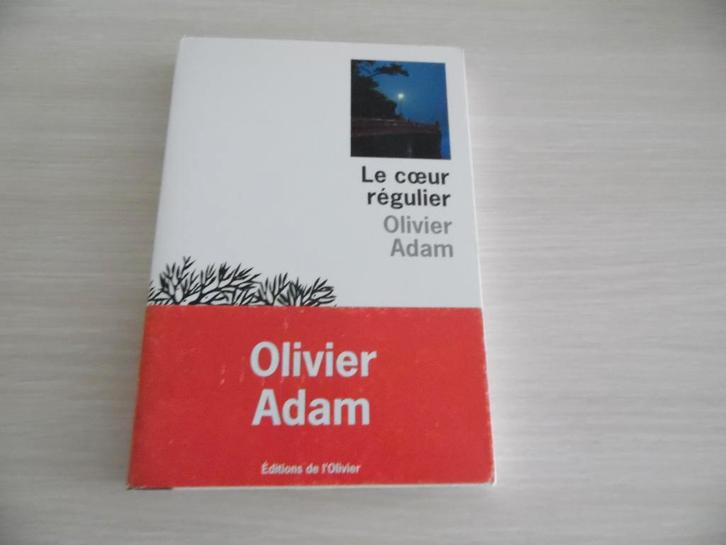 LE COEUR RÉGULIER       OLIVIER ADAM, Livres, Romans, Comme neuf, Europe autre, Enlèvement ou Envoi