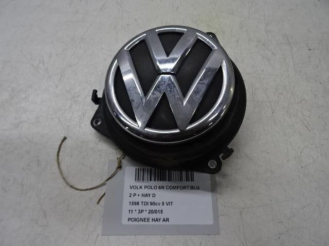 POIGNEE COFFRE / HAYON ARRIERE Polo V (6R) (6R6827469A), Autos : Pièces & Accessoires, Carrosserie & Tôlerie, Volkswagen, Utilisé