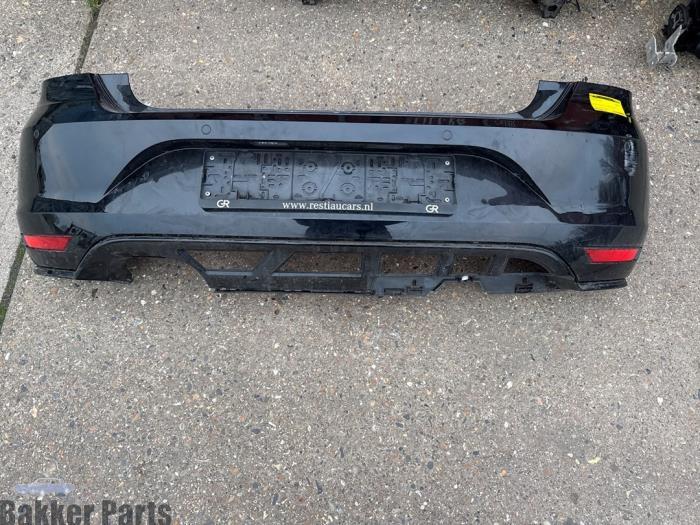 Pare-chocs arrière d'un Volkswagen Polo (A1), Volkswagen, -, 3 mois de garantie, Utilisé
