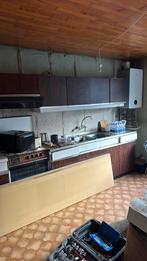 OUDE KEUKEN DEELS AFGEBROKEN GRATIS, Ophalen, Zo goed als nieuw, Hout