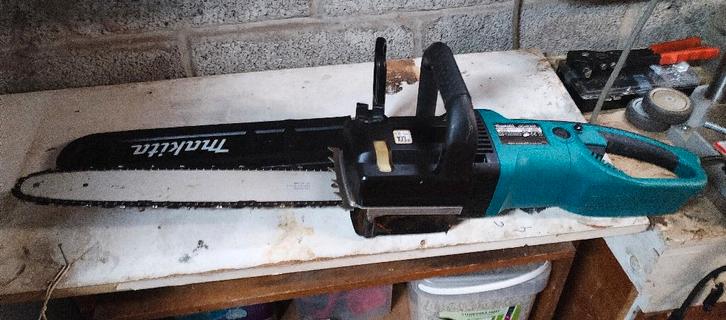 makita kettingszaag, Tuin en Terras, Heggenscharen, Zo goed als nieuw, Elektrisch, Ophalen