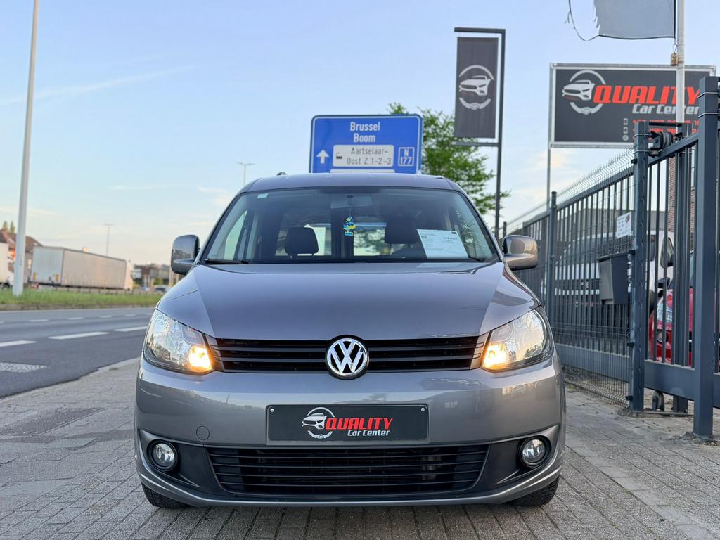 Volkswagen Caddy 1.2tsi 12/2013 100dkm Navi Pdc Trekhaak, Autos, Camionnettes & Utilitaires, 1197 cm³, Achat, 2 places, Entretenue par le concessionnaire