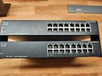 2x 16port gigabit switch Cisco (SG100 16), Informatique & Logiciels, Commutateurs réseau, Enlèvement ou Envoi