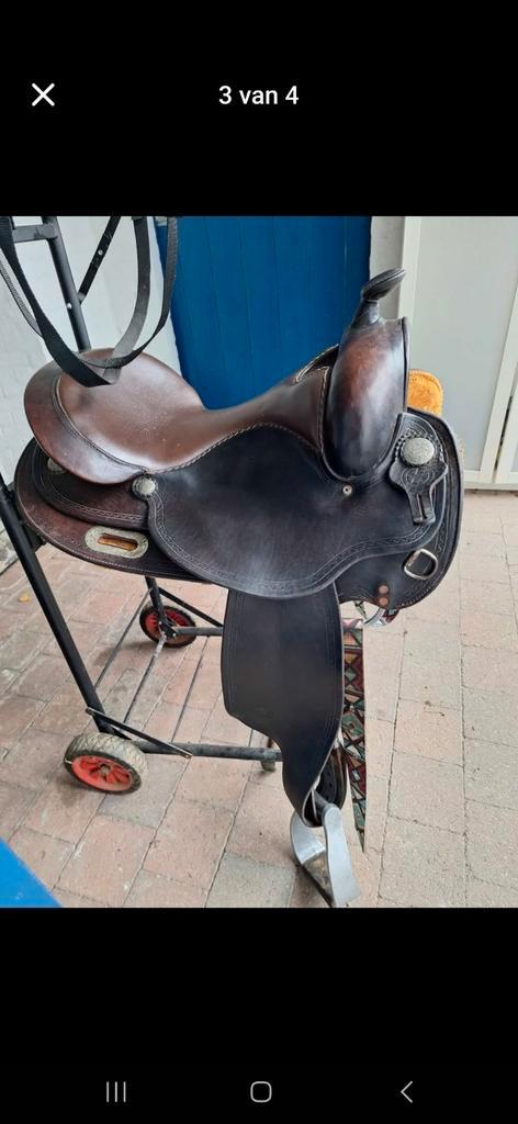 Whitestar full quarter 16inch (eventueel te ruil), Dieren en Toebehoren, Paarden en Pony's | Zadels, Ophalen