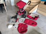 Bugaboo Frog Buggy + accessoires (Rouge), Pneus, Bugaboo, Enlèvement, Utilisé