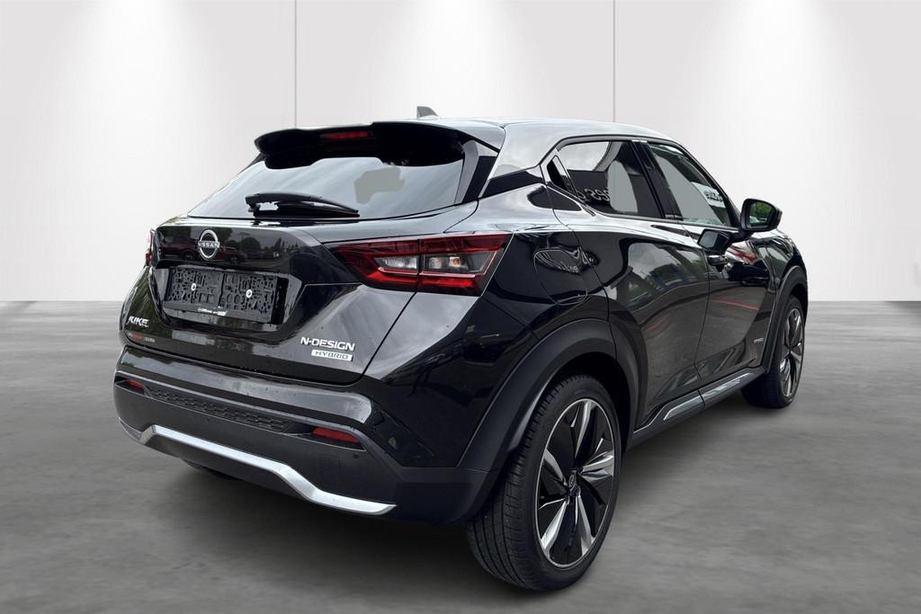 Nissan Juke 1.6 Hybrid 145 N-Design (automatique), Autos, Nissan, 145 ch, 750 kg, Entreprise, Noir