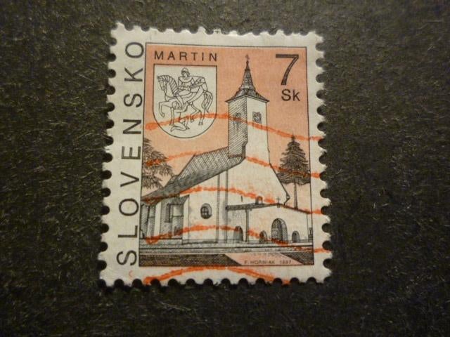 Slowakije/Slovaquie 1997 Mi 284(o) Gestempeld/Oblitéré, Verzenden