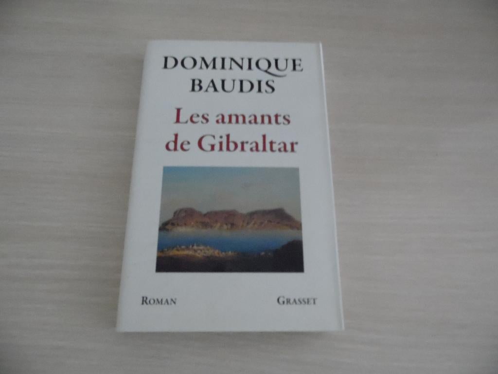 LES AMANTS DE GIBRALTAR       DOMINIQUE BAUDIS, Livres, Romans, Comme neuf, Europe autre, Enlèvement ou Envoi
