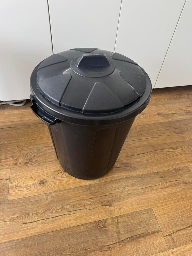 Kunststof straatvuilbak, Enlèvement, Utilisé, 50 à 75 cm, 40 litres ou plus