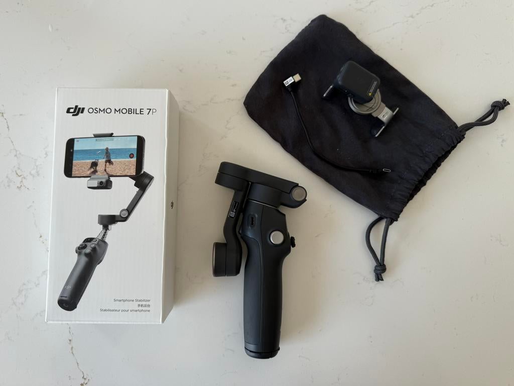 DJI Osmo Mobile 7P smartphone gimbal, TV, Hi-fi & Vidéo, Enlèvement, Comme neuf