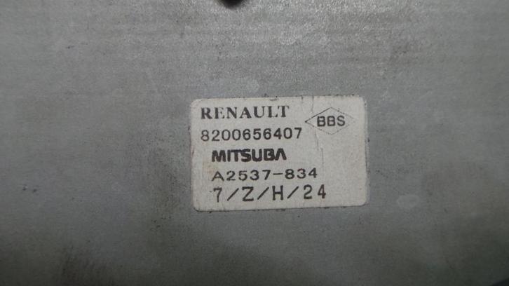 RENAULT KANGOO RUITENWISSERMOTOR ACHTER 2009, Auto-onderdelen, Ruiten en Toebehoren, Gebruikt, ARN erkend, Stiba lid, Erkend duurzaam