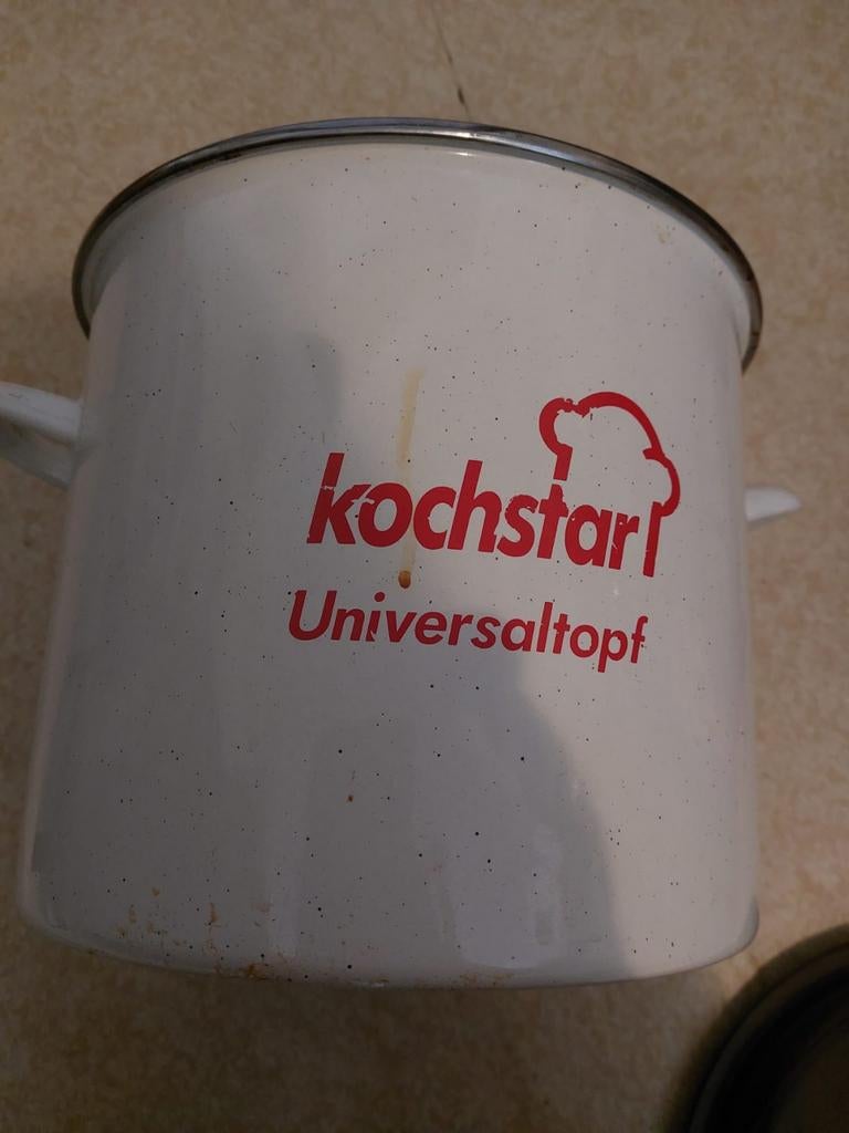 Grote  emaile kom, Huis en Inrichting, Ophalen