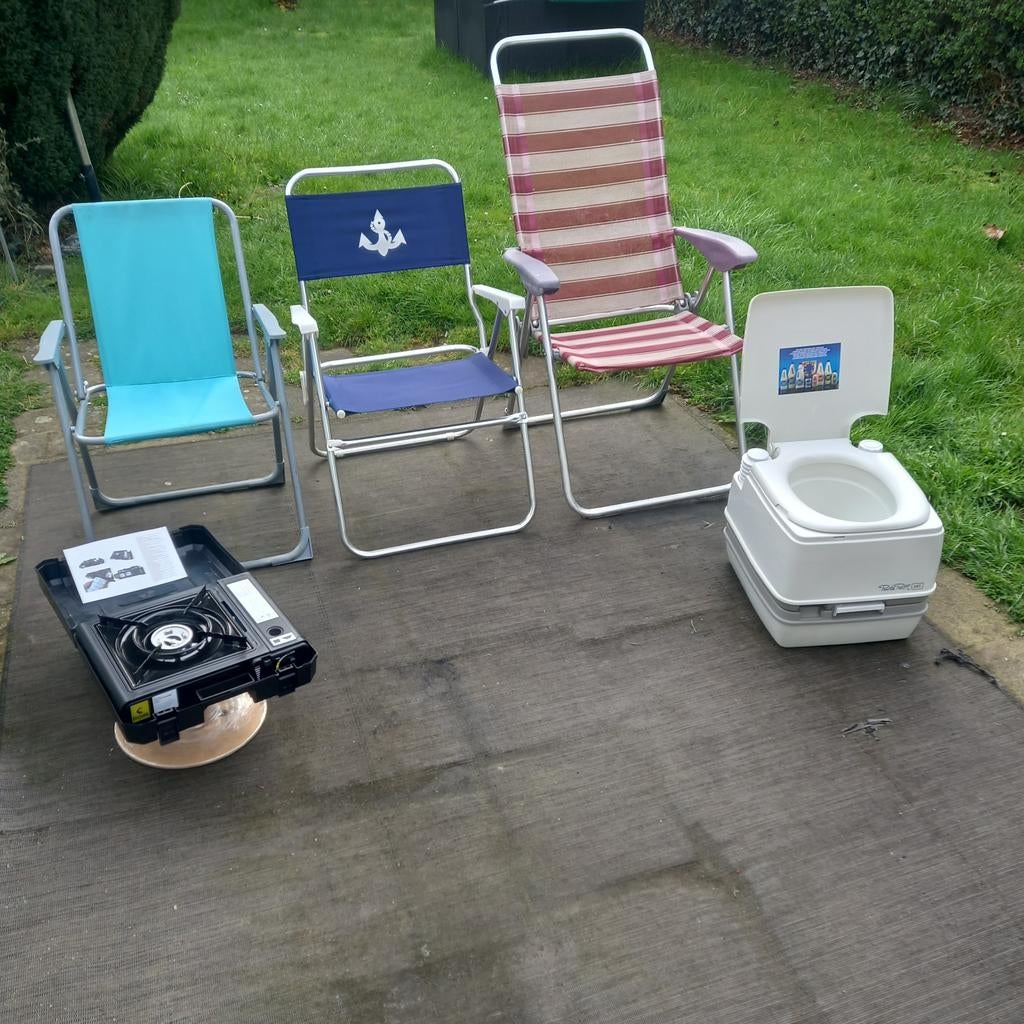 Matériel de camping au jardin, Caravanes & Camping, Meubles de camping, Enlèvement