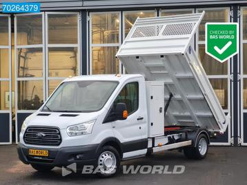 Ford Transit 130pk Kipper met kist Euro6 Trekhaak Airco Crui disponible aux enchères