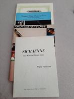 partituren voor Klarinet en piano, Boeken, Muziek, Ophalen of Verzenden