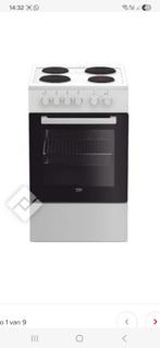 Electrisch fornuis Beko in heel goede staat, Elektronische apparatuur, Fornuizen, Ophalen, Vrijstaand, Elektrisch, 4 kookzones